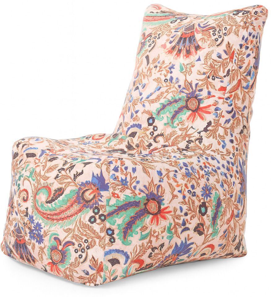 XL CANVAS CLASSIC CHAIR, Cotton Canvas Stripes Printed Bean Bag Chair With Bean Filling-image-33