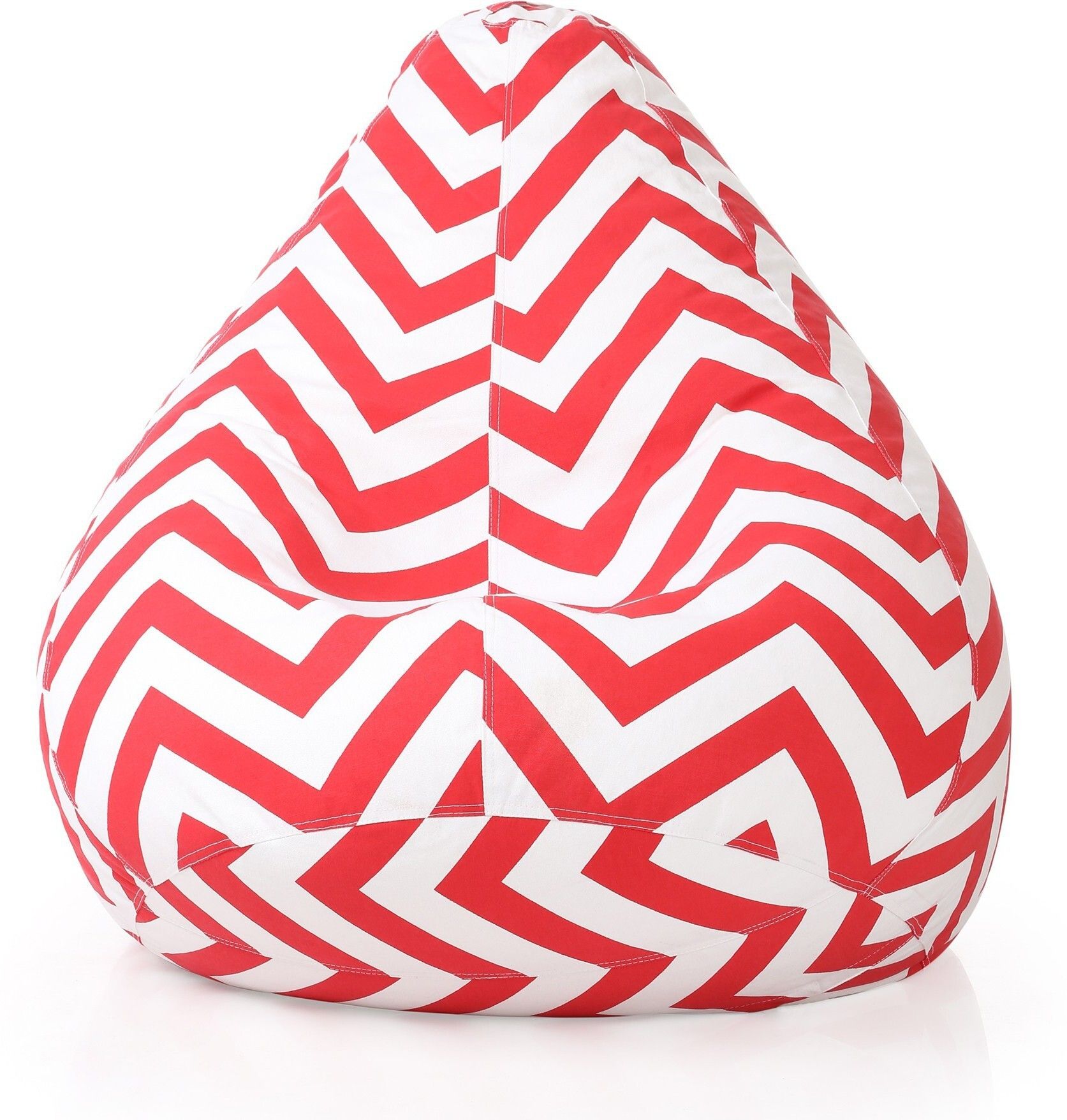 XXL Classic Cotton Canvas Printed Teardrop Bean Bag With Bean Filling-image-49