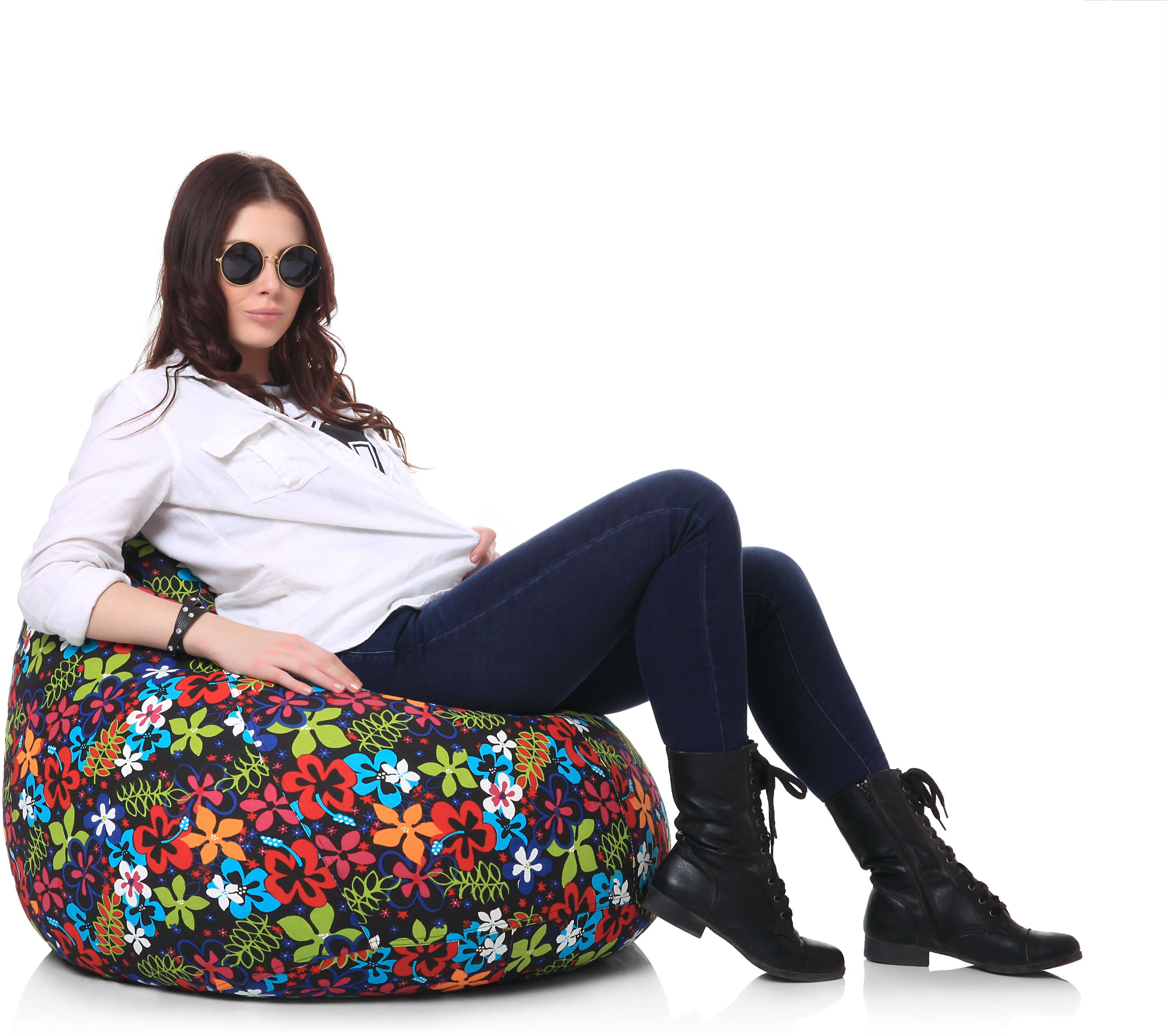 style homez XL Tear Drop Bean Bag Cover (Without Beans)-picture-39