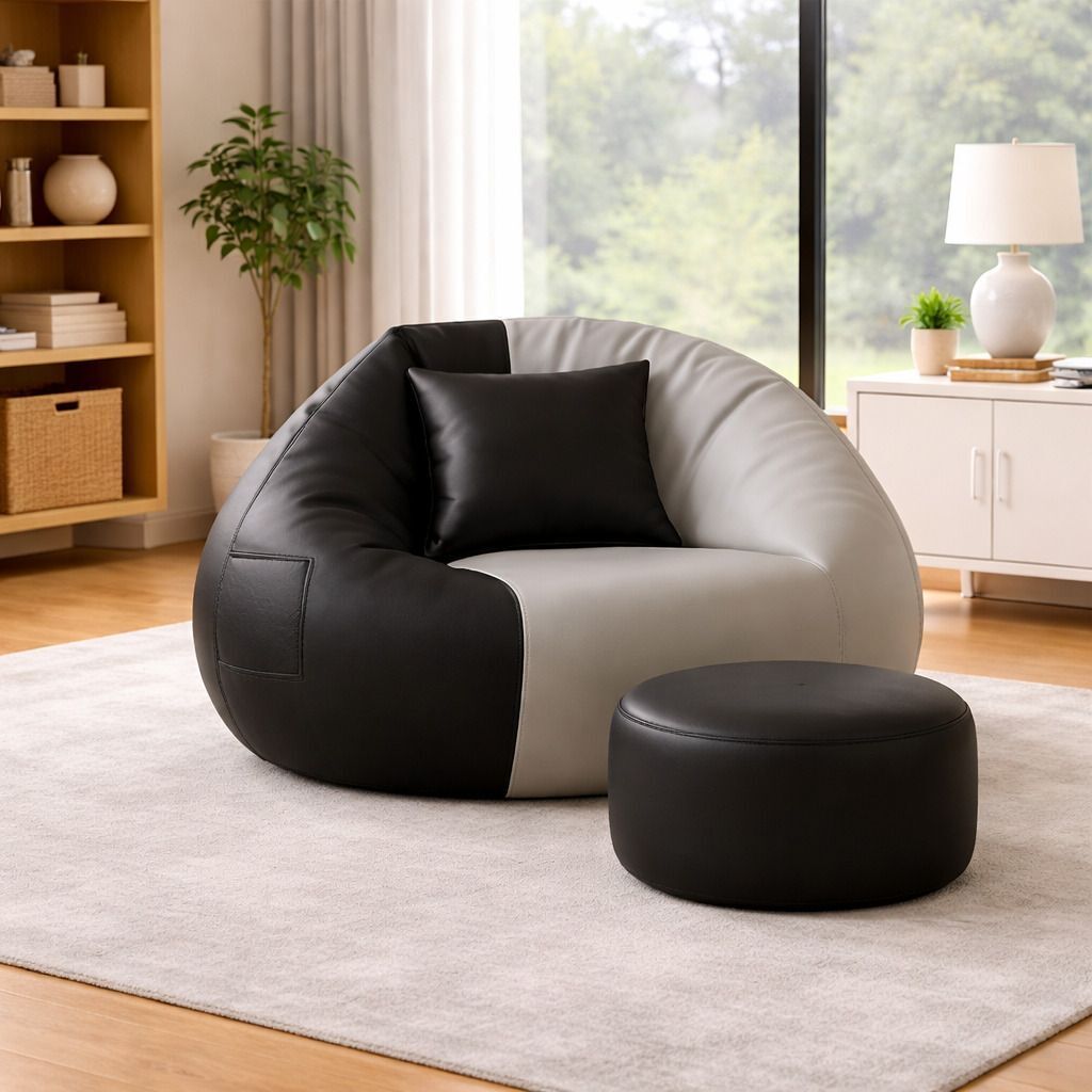 4XL Tear Drop Bean Bag Cover (Without Beans)-image-35