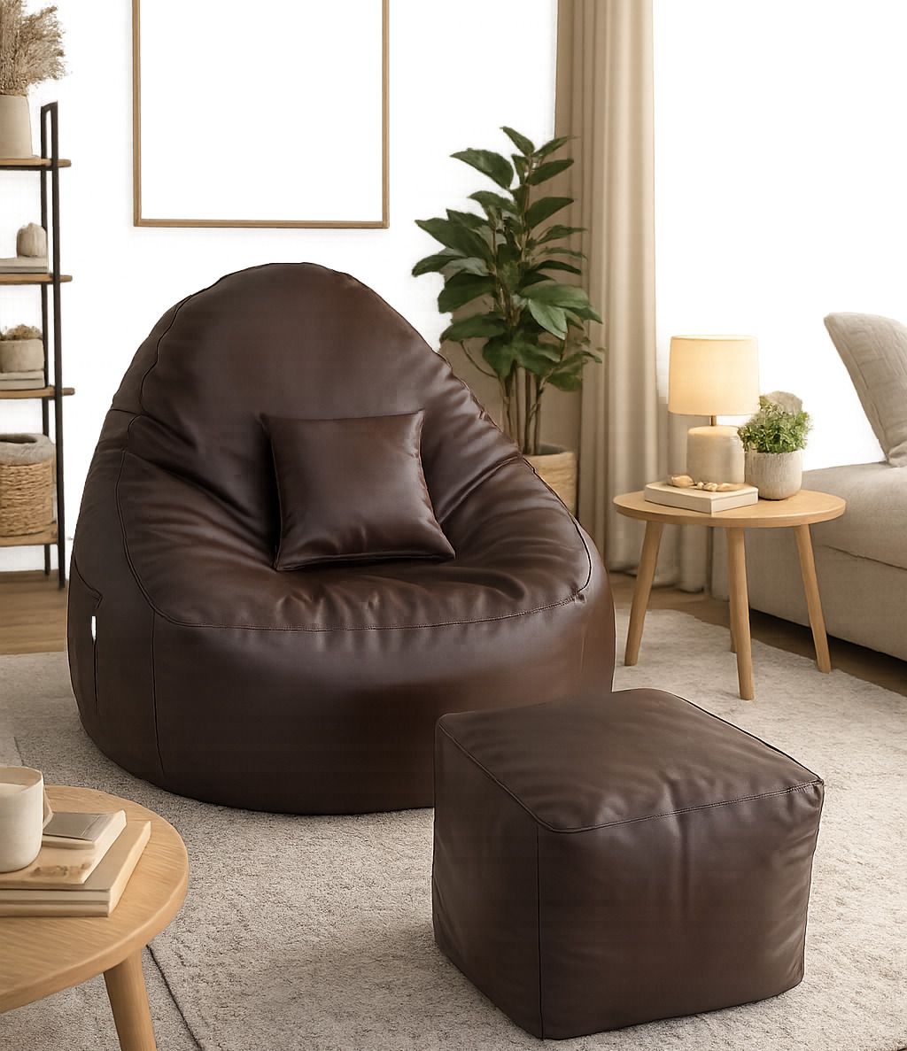 4XL MUDDA Teardrop Bean Bag With Bean Filling-image-29
