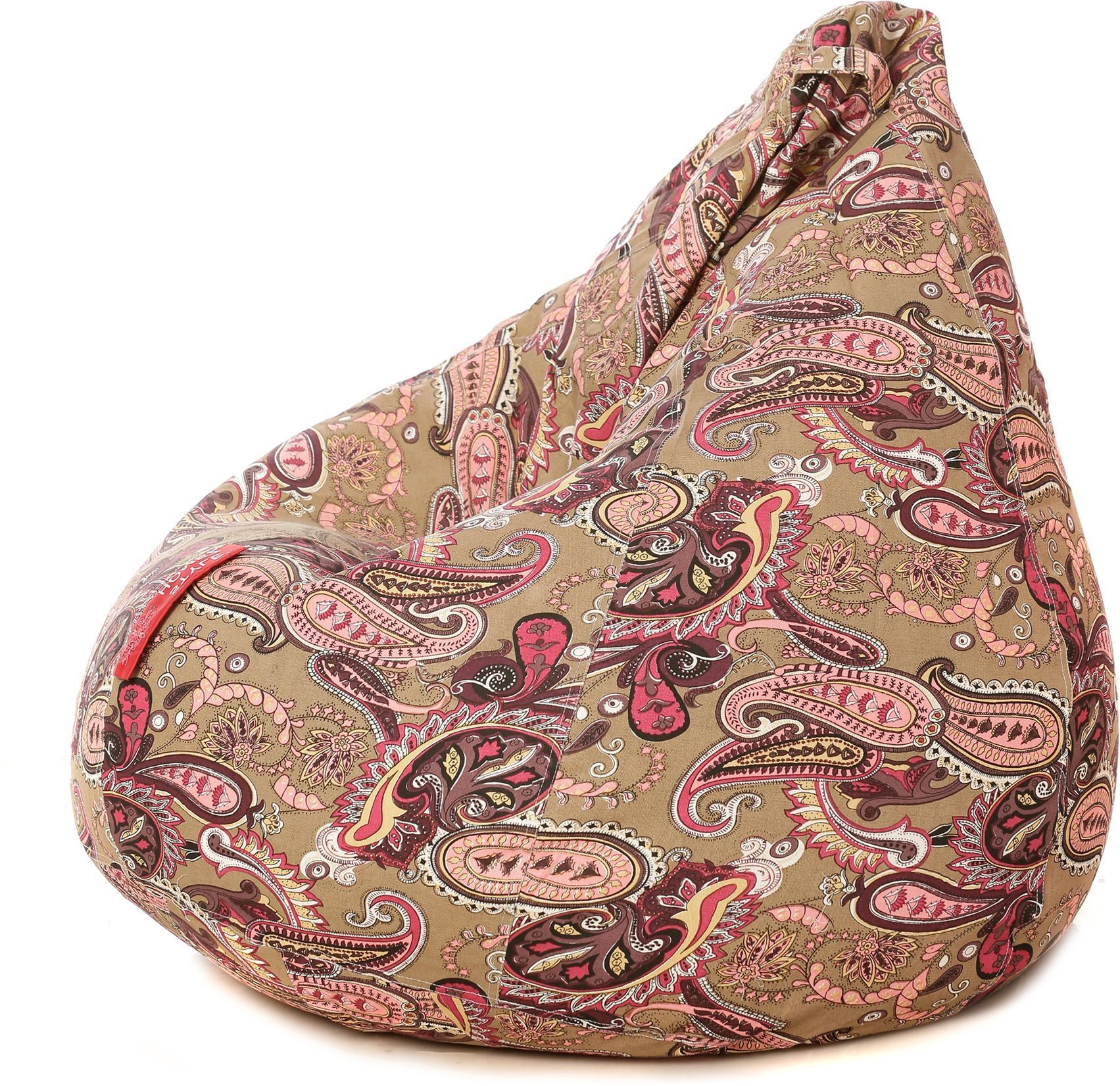 style homez 4XL Classic Cotton Canvas Paisley Printed Teardrop Bean Bag With Bean Filling-picture-39