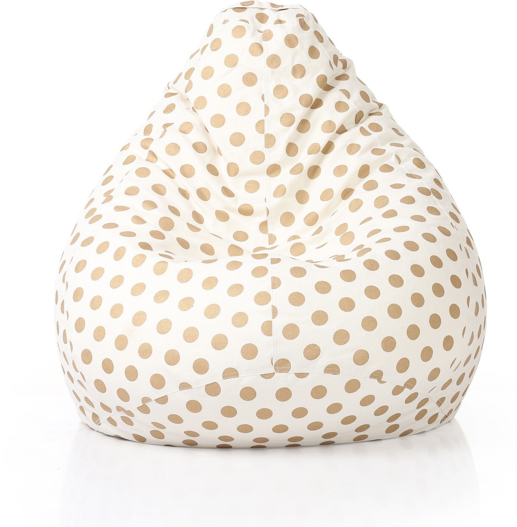 style homez XXL Classic Cotton Canvas Printed Teardrop Bean Bag With Bean Filling-picture-31