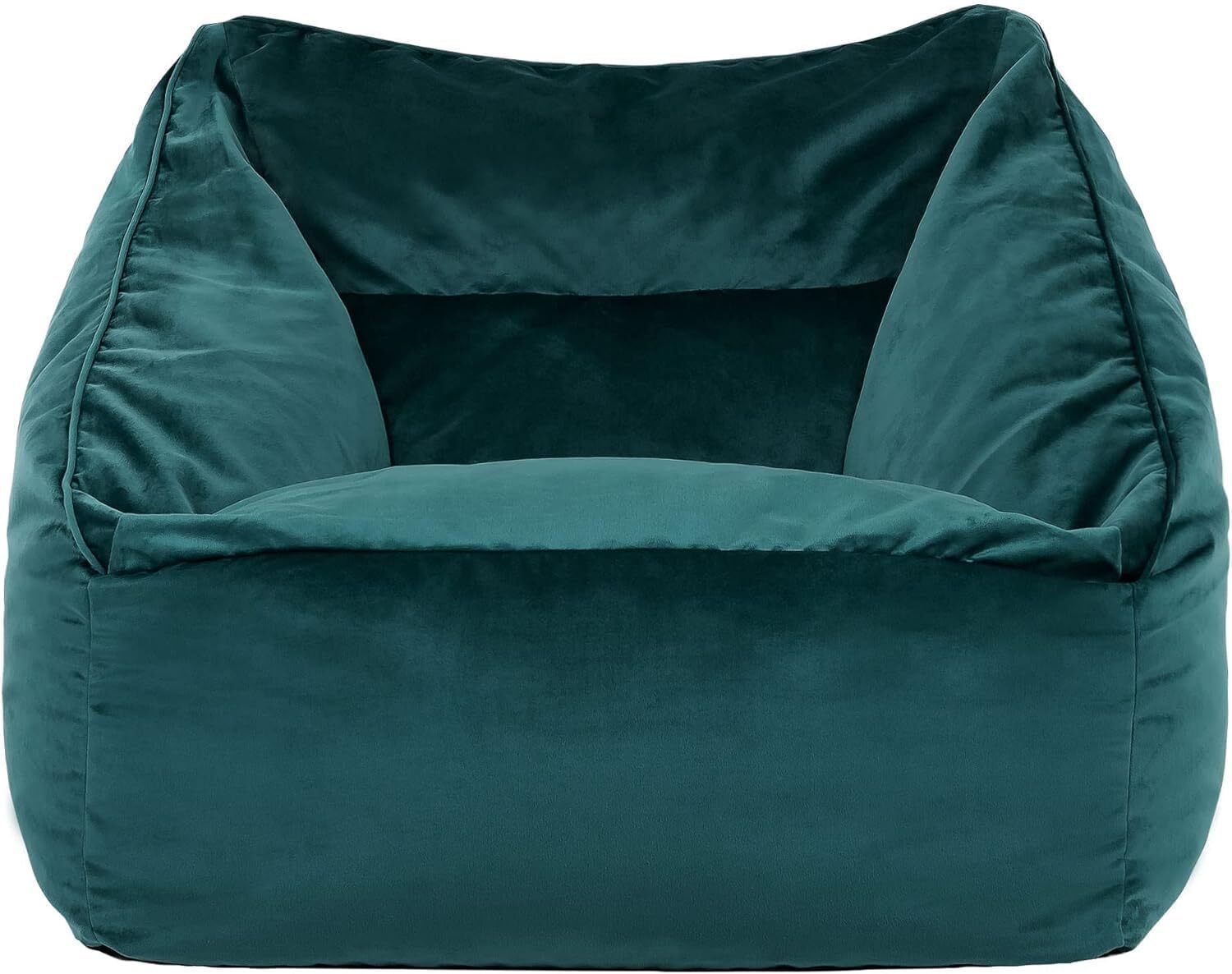 4XL GIGLICK RoyalSit Velvet Lounge Bean Bag Accent Chair Living Room Furniture | Bean Bag Chair With Bean Filling-image-15