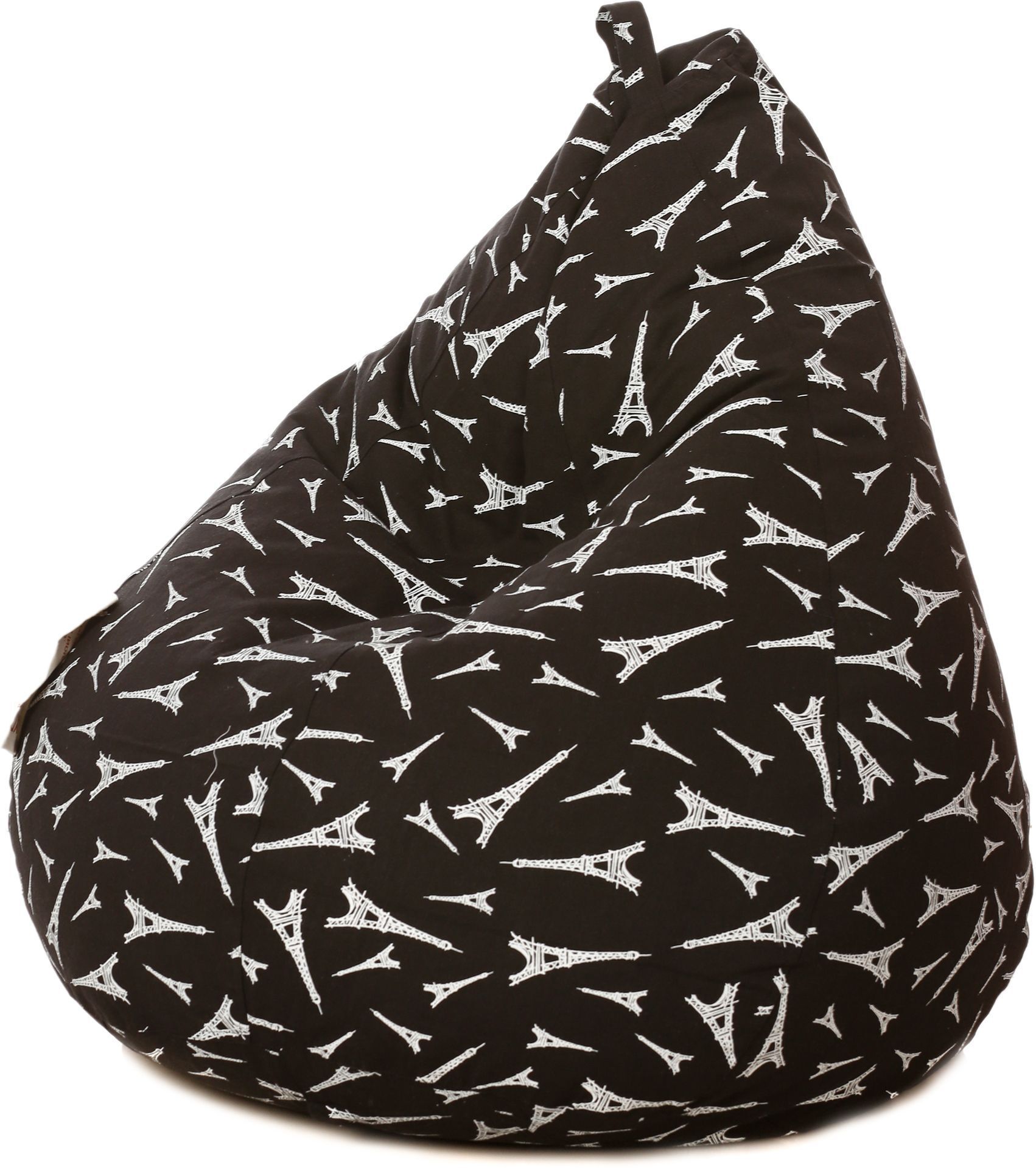 style homez 4XL Classic Cotton Canvas Abstract Printed Teardrop Bean Bag With Bean Filling-picture-28