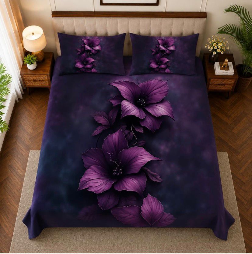 home sazawat Reversible Cotton Double Bed Cover-picture-16