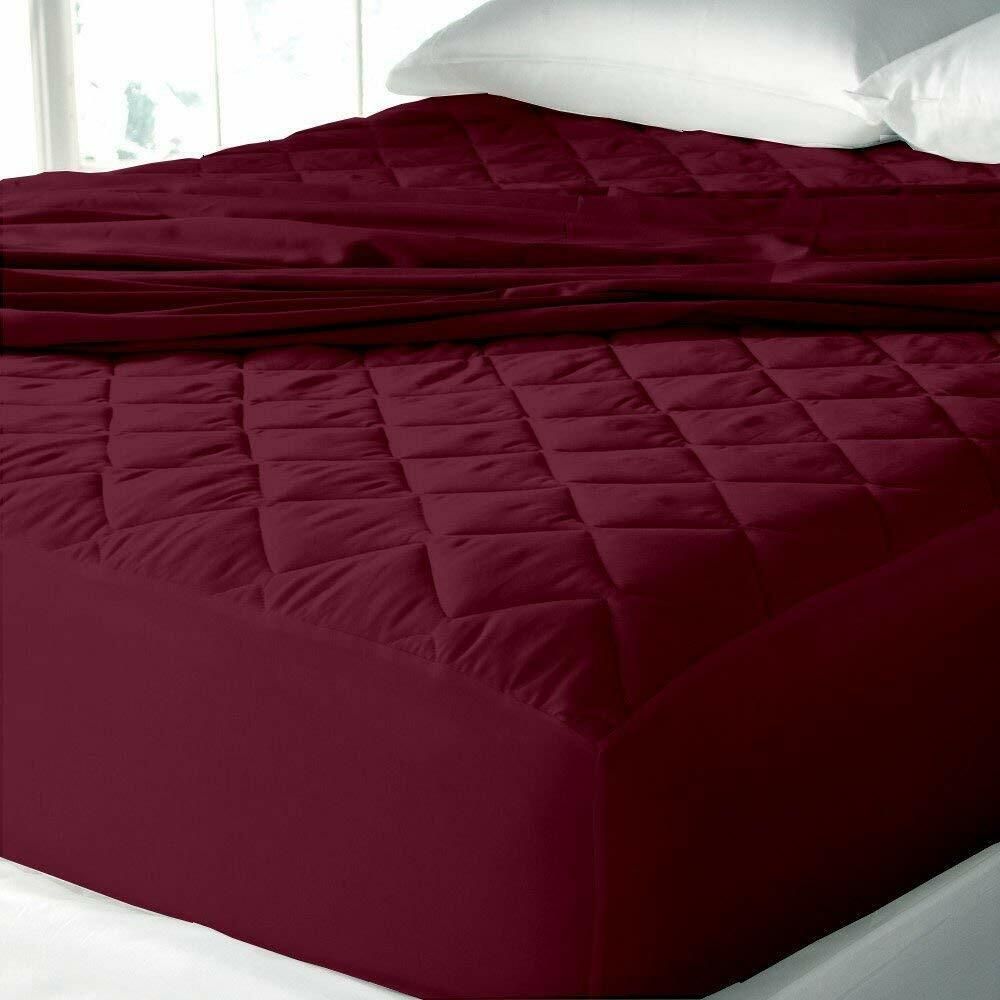 ZIB Queen Size Fitted Polycotton Mattress Cover-image-44