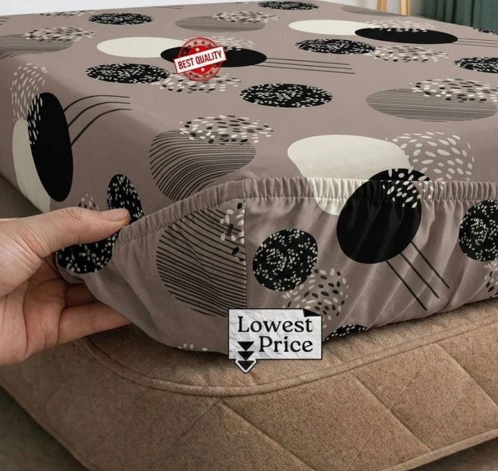 Reversible Cotton Double Bed Cover-image-23