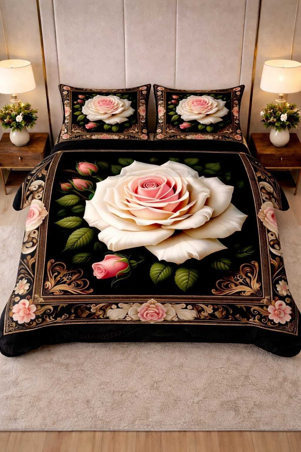 Polycotton King Bed Cover