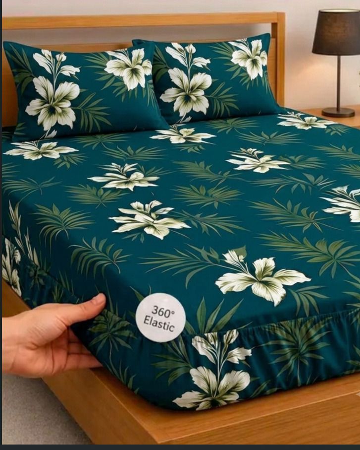 Reversible Cotton Double Bed Cover-image-30