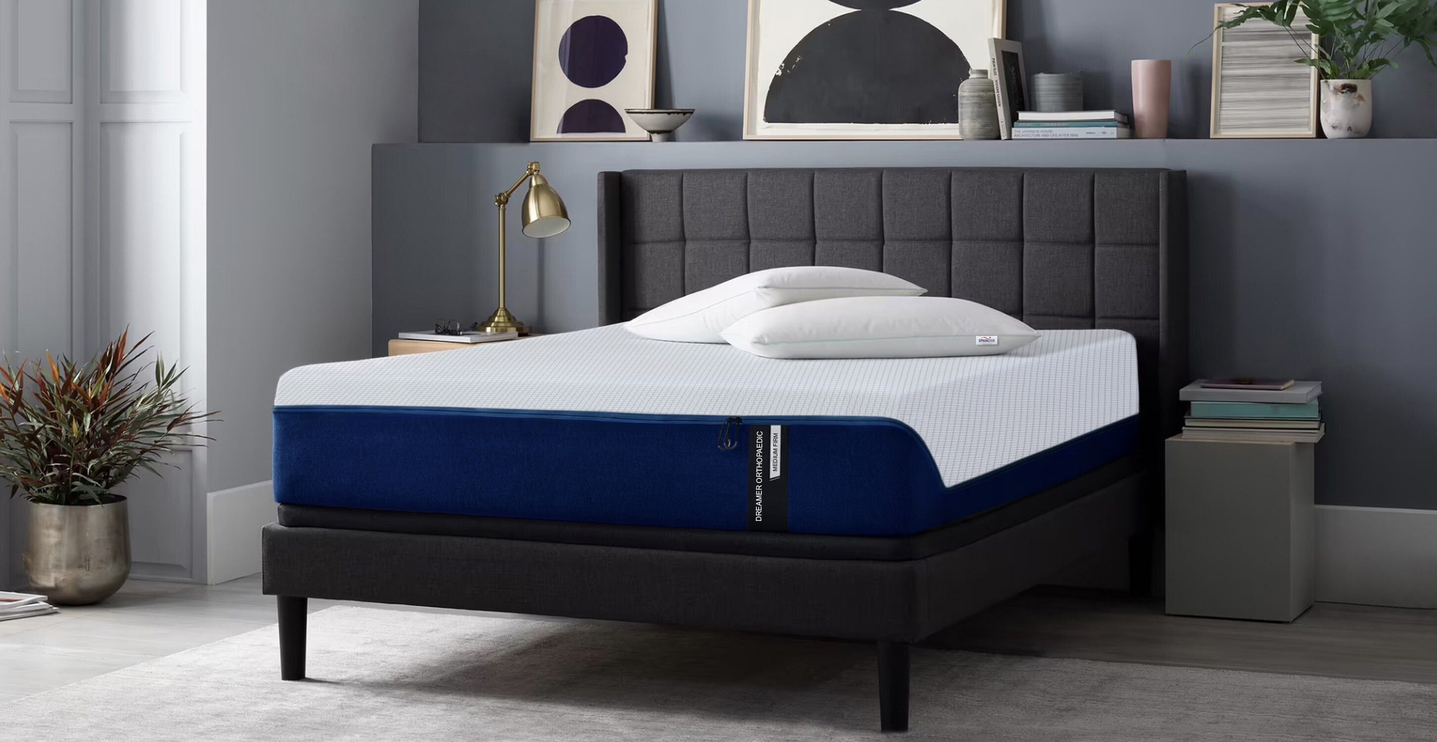 Dreamer Orthopedic Memory Foam 6 inch King High Resilience (HR) Foam Mattress