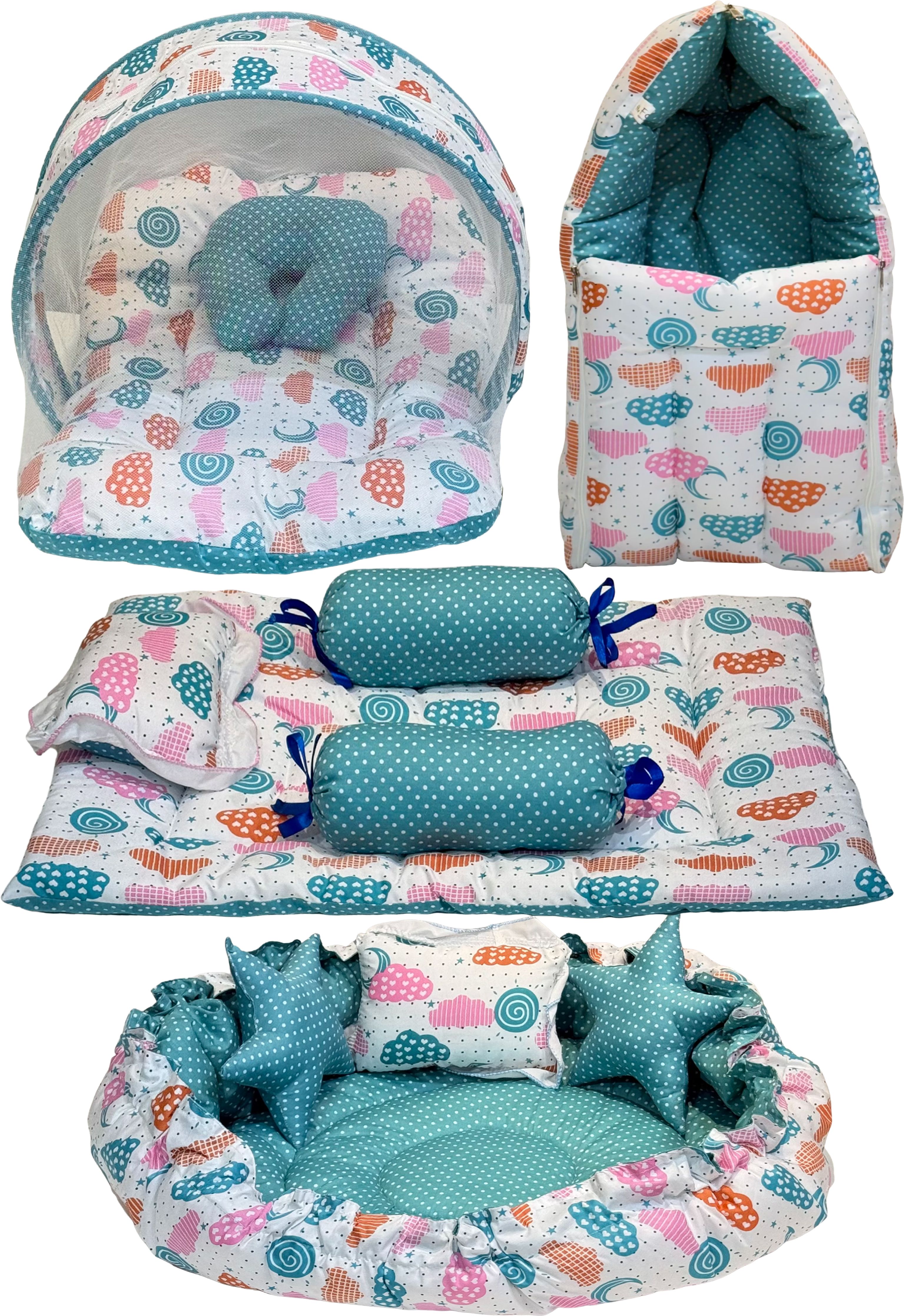 fareto Cotton Baby Bed Sized Bedding Set-picture-25