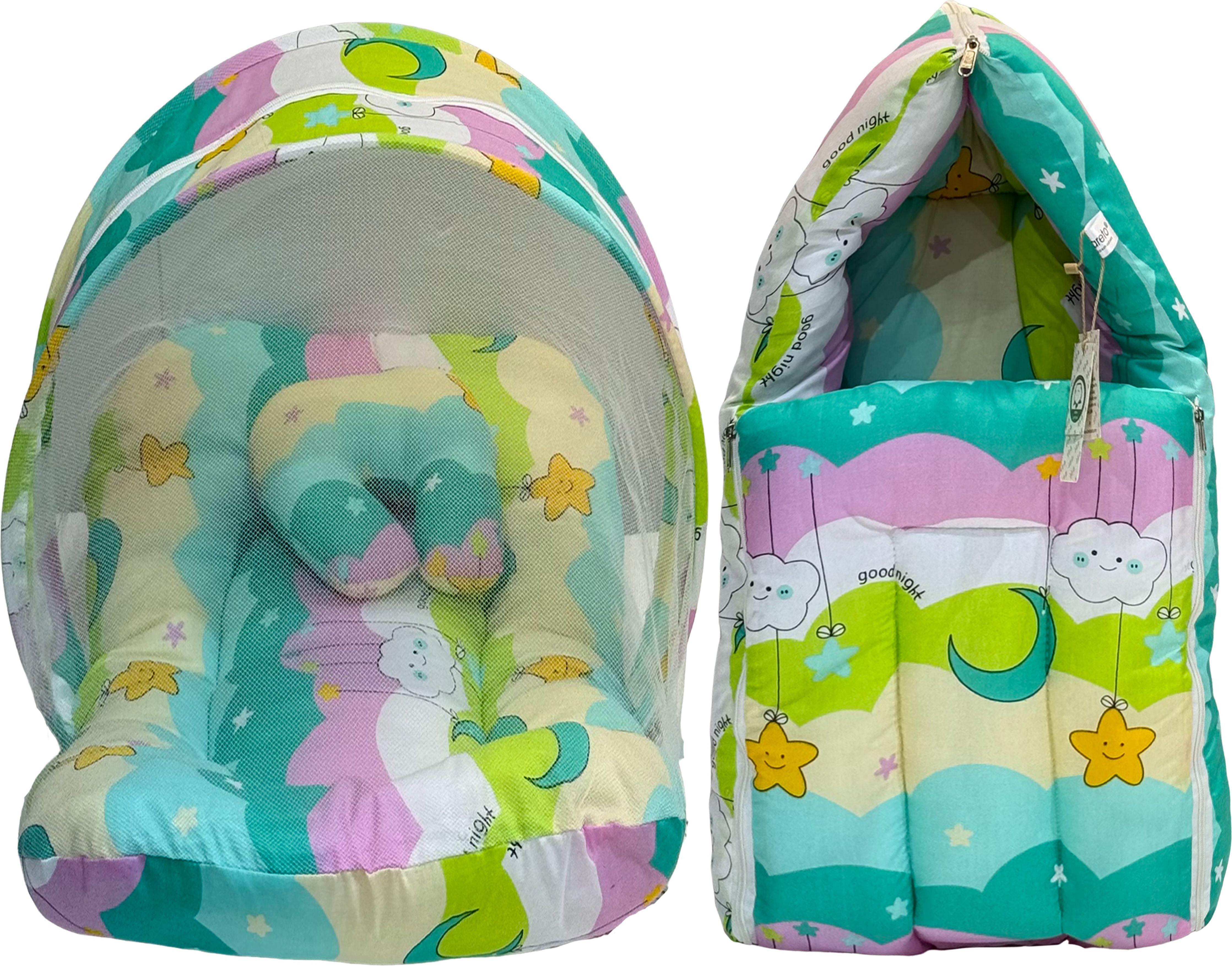 fareto Cotton Baby Bed Sized Bedding Set-picture-19