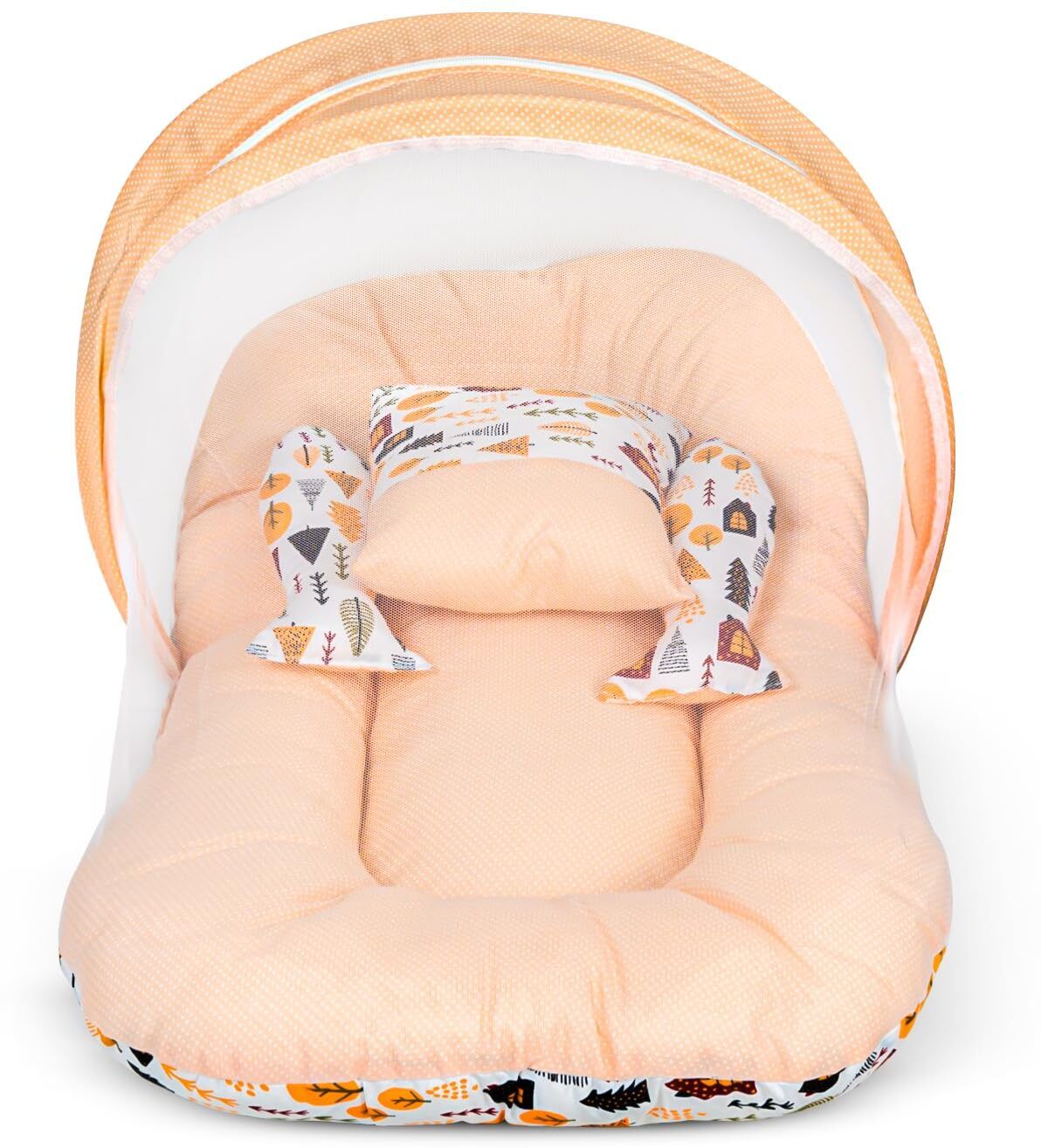 Baby Bedding Set For NewBorn Baby Bed Mattres Neck Pillow Travel Bed 0-6 Months Mosquito Net Bed Crib Bedding-image-40