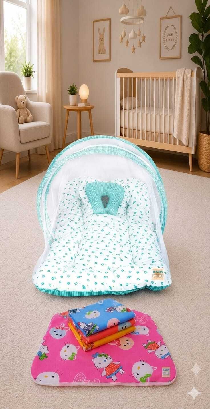 adore stuff Cotton Baby Bed Sized Bedding Set-picture-18