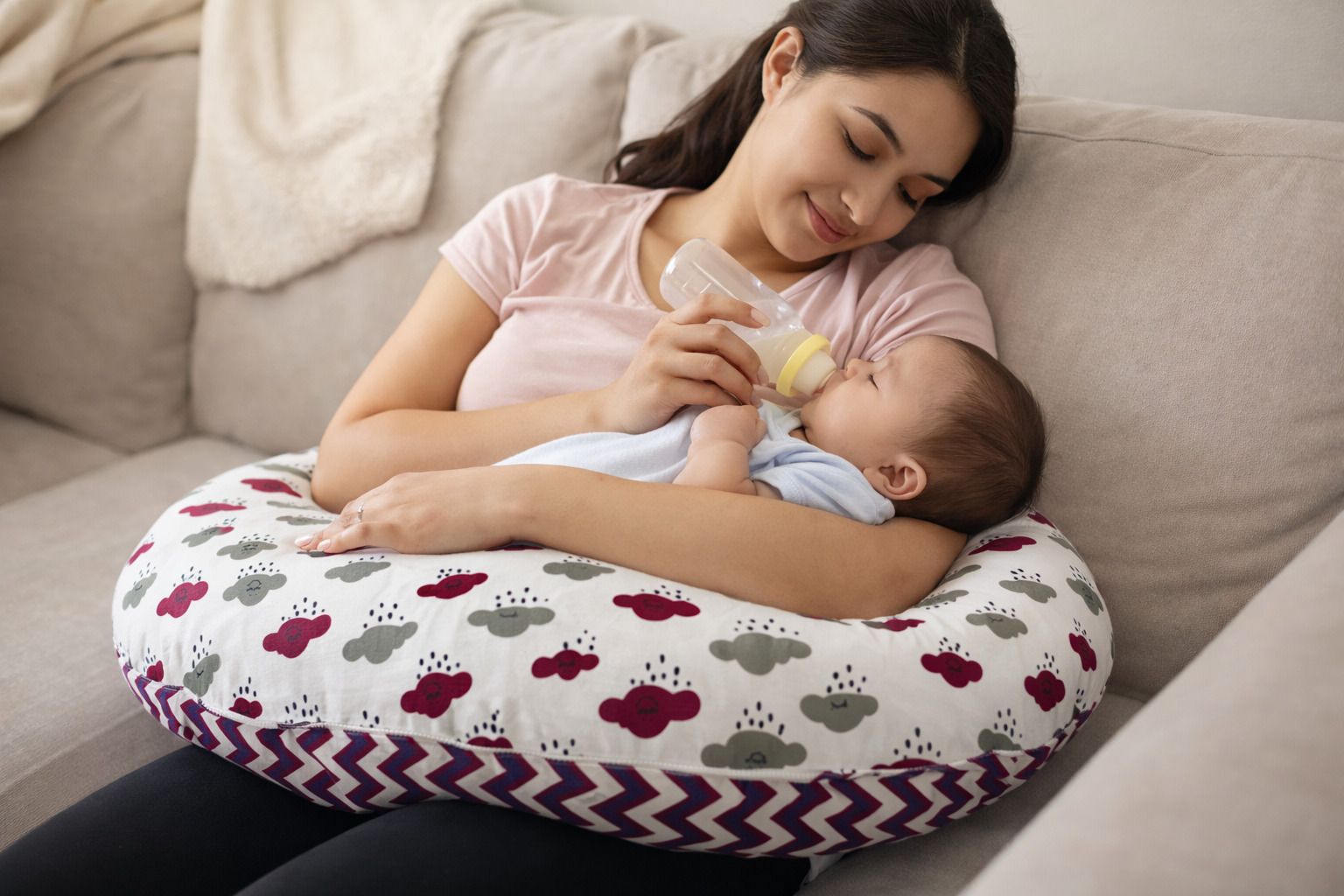 baby desire New born baby of 0-6 Months Breastfeeding Pillow-picture-13