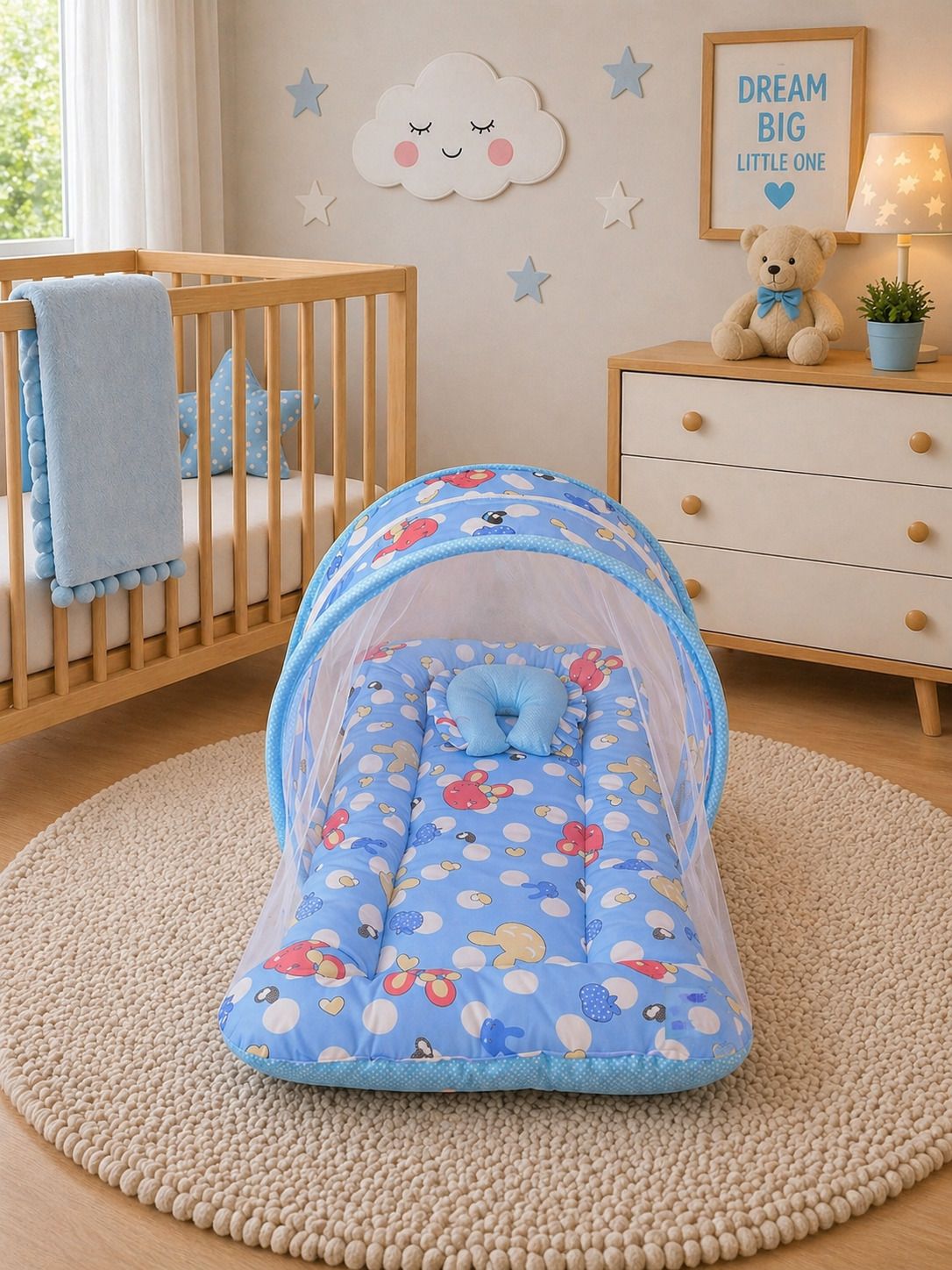 adore stuff Cotton Baby Bed Sized Bedding Set-picture-11
