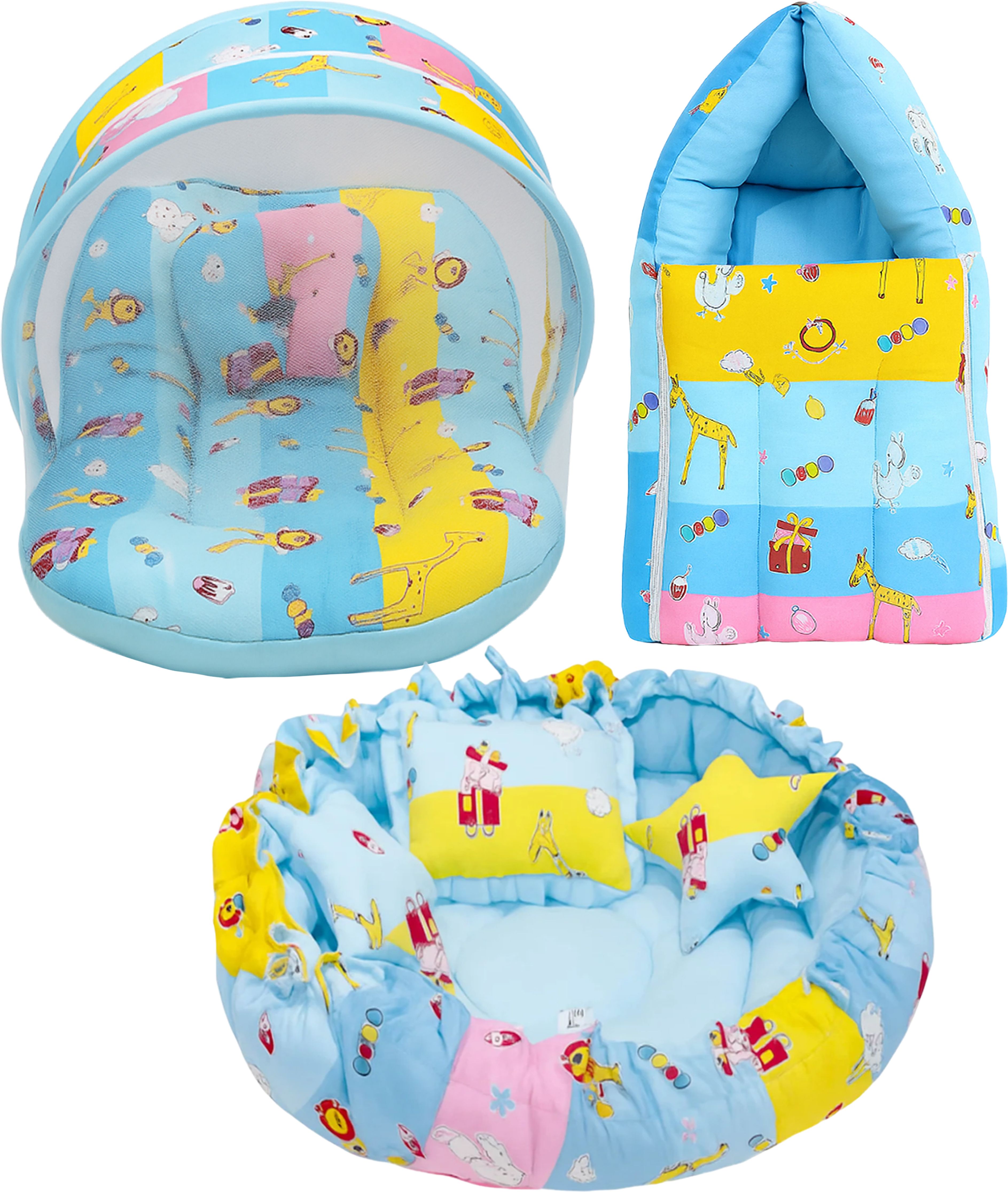 miss & chief Cotton Baby Bed Sized Bedding Set-picture-10
