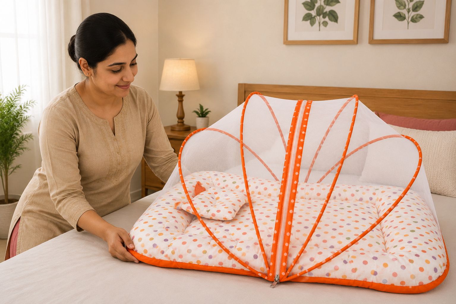 Cotton Baby Bed Sized Bedding Set-image-19