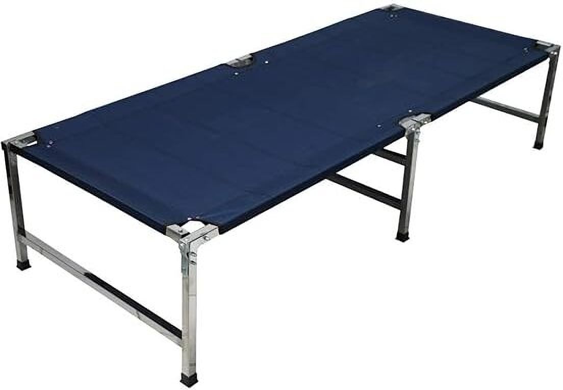 bartanoor 3 Fold BED Stainless Steel Strong Frame Single Person Sleeping Foldable Palang Cot-picture-38
