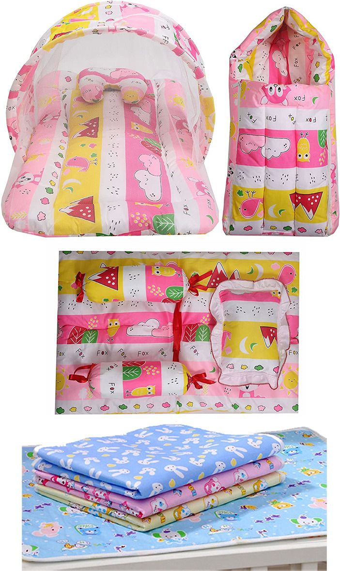 fareto Cotton Baby Bed Sized Bedding Set-picture-39