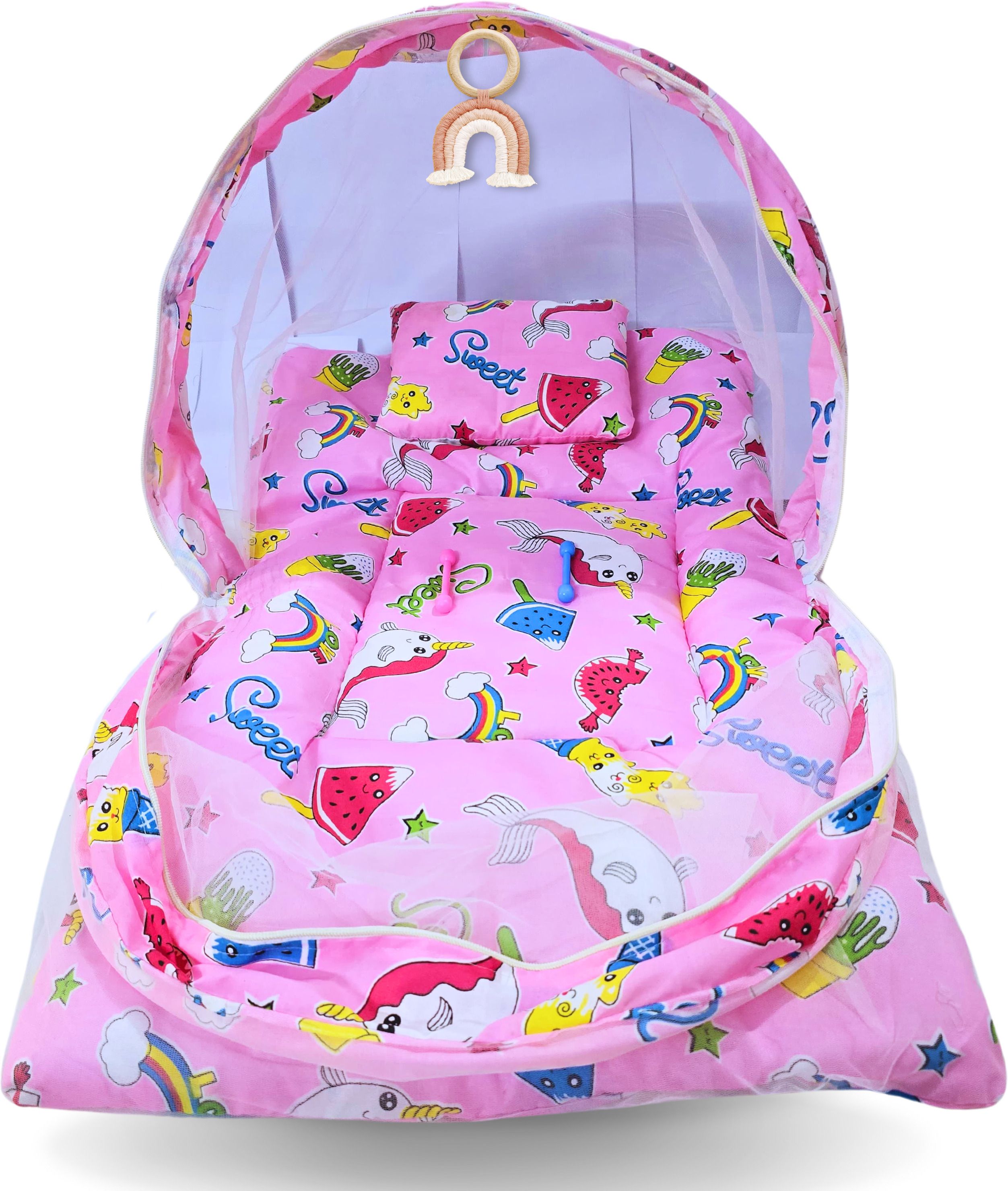 Cotton Baby Bed Sized Bedding Set