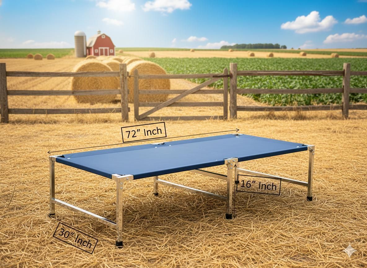 3 Fold BED Stainless Steel Strong Frame Single Person Sleeping Foldable Palang Cot-image-32