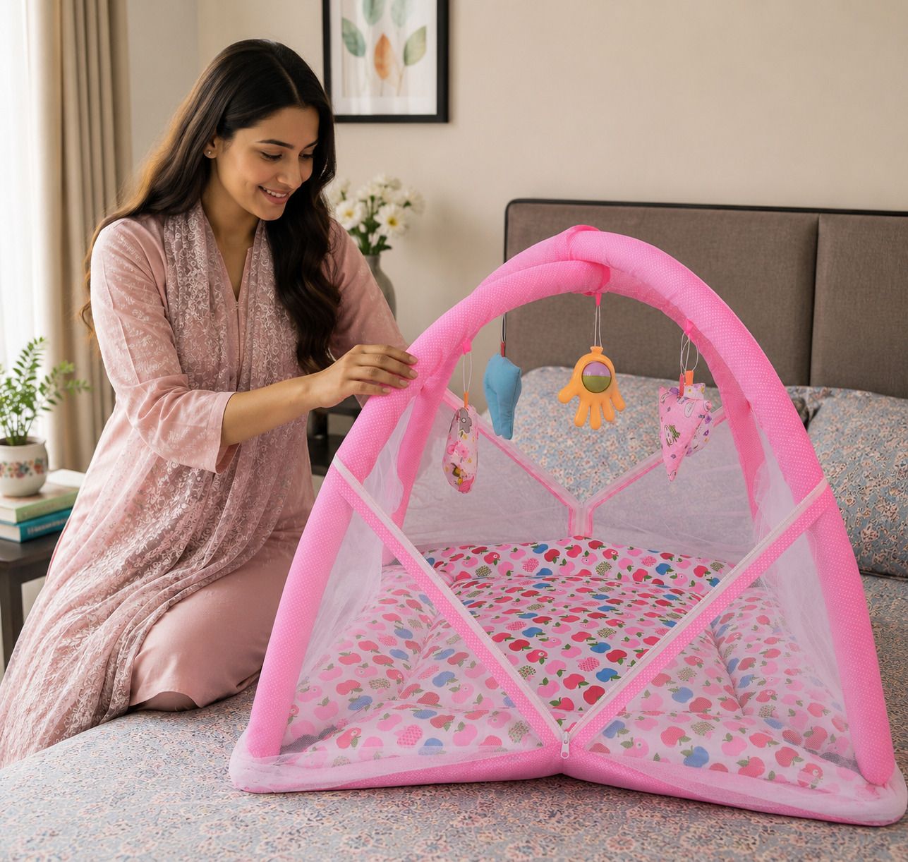 funtus Cotton Baby Bed Sized Bedding Set-picture-22