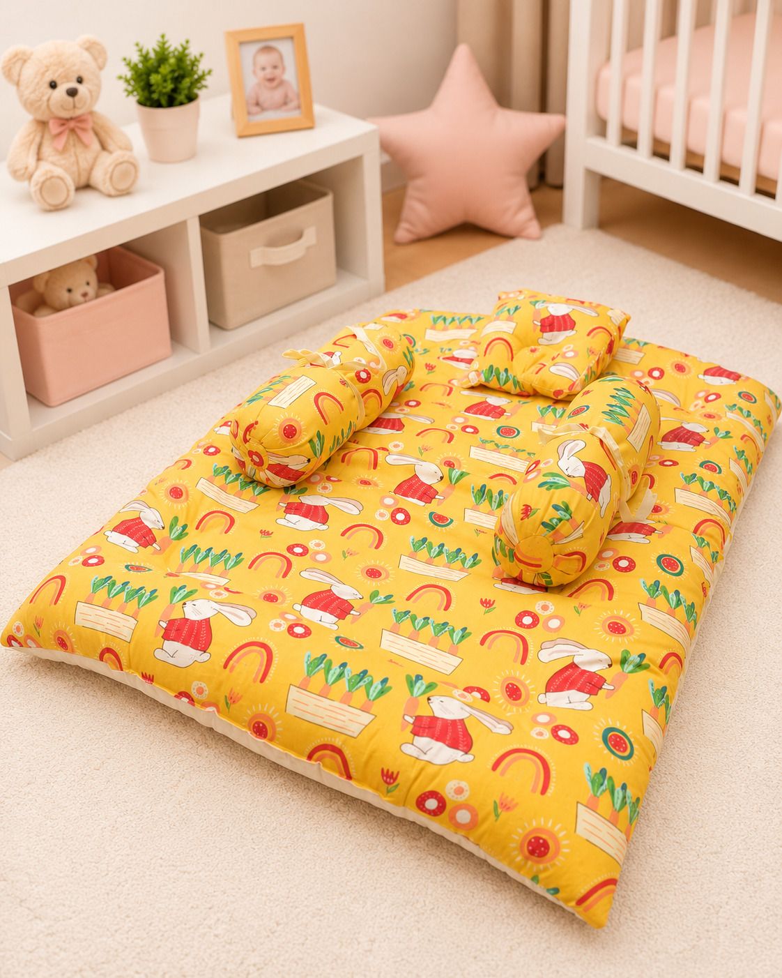 baby station Cotton Baby Bed Sized Bedding Set-picture-26
