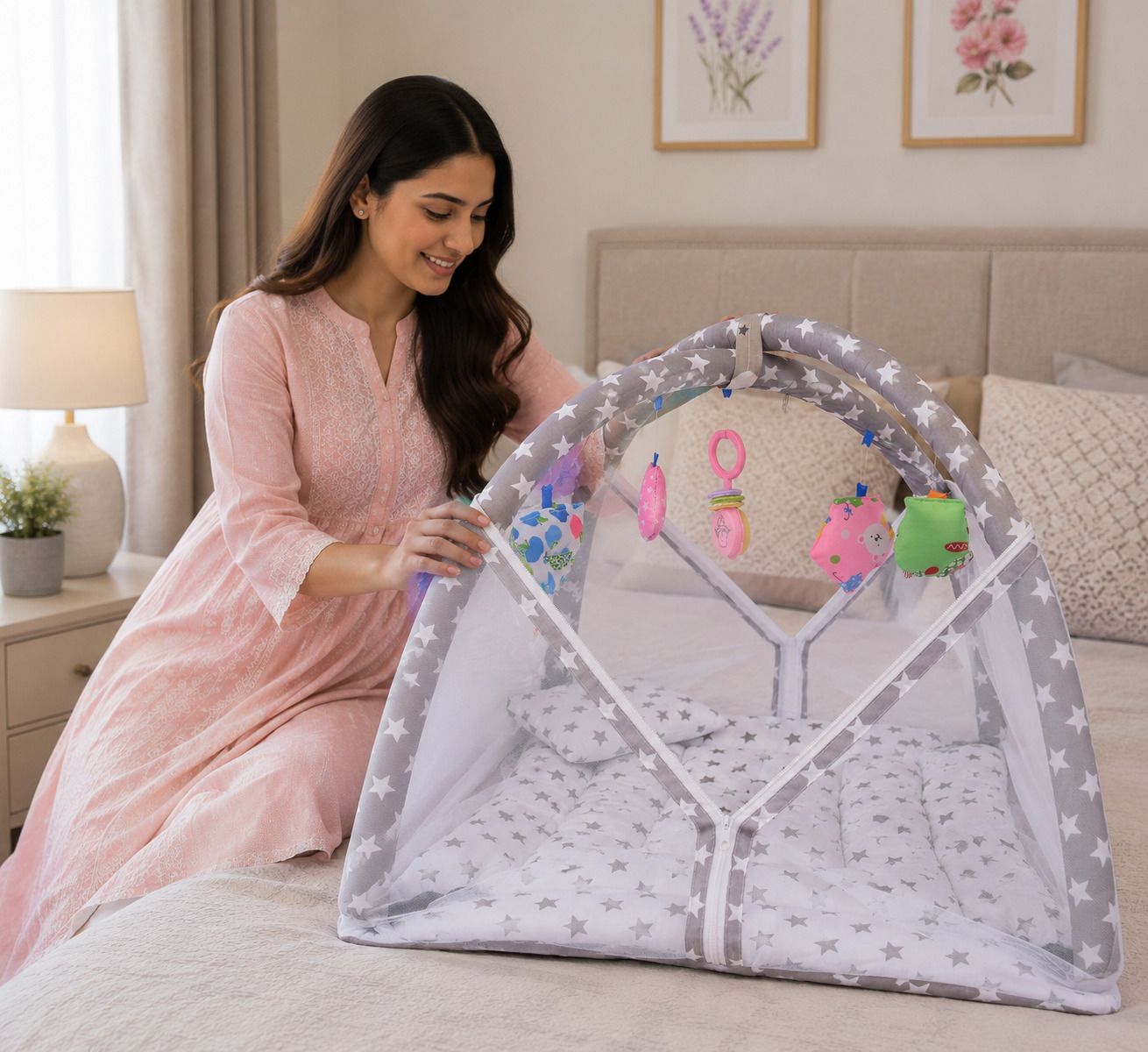 funtus Cotton Baby Bed Sized Bedding Set-picture-25