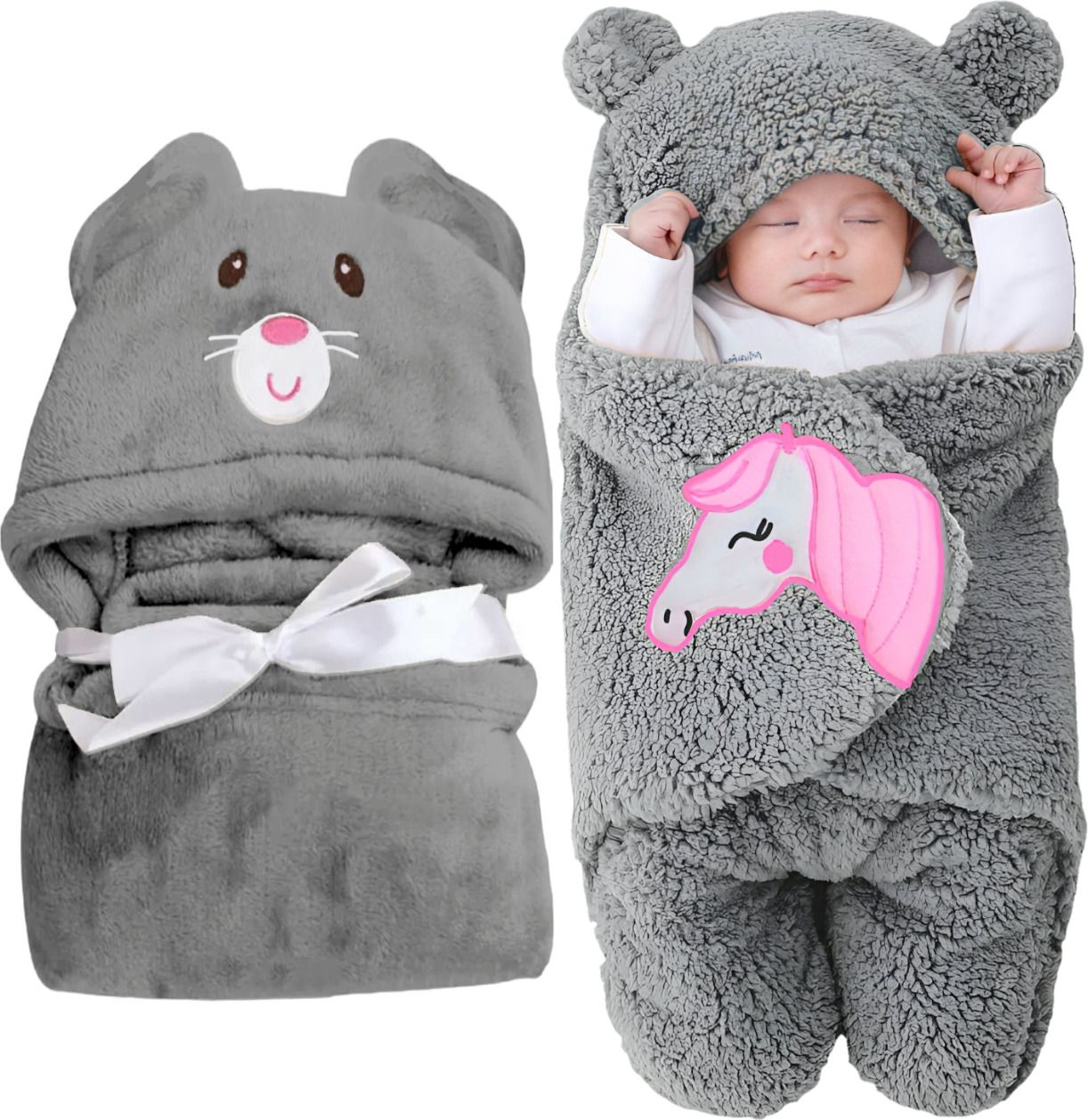 Fleece Baby Bed Sized Bedding Set