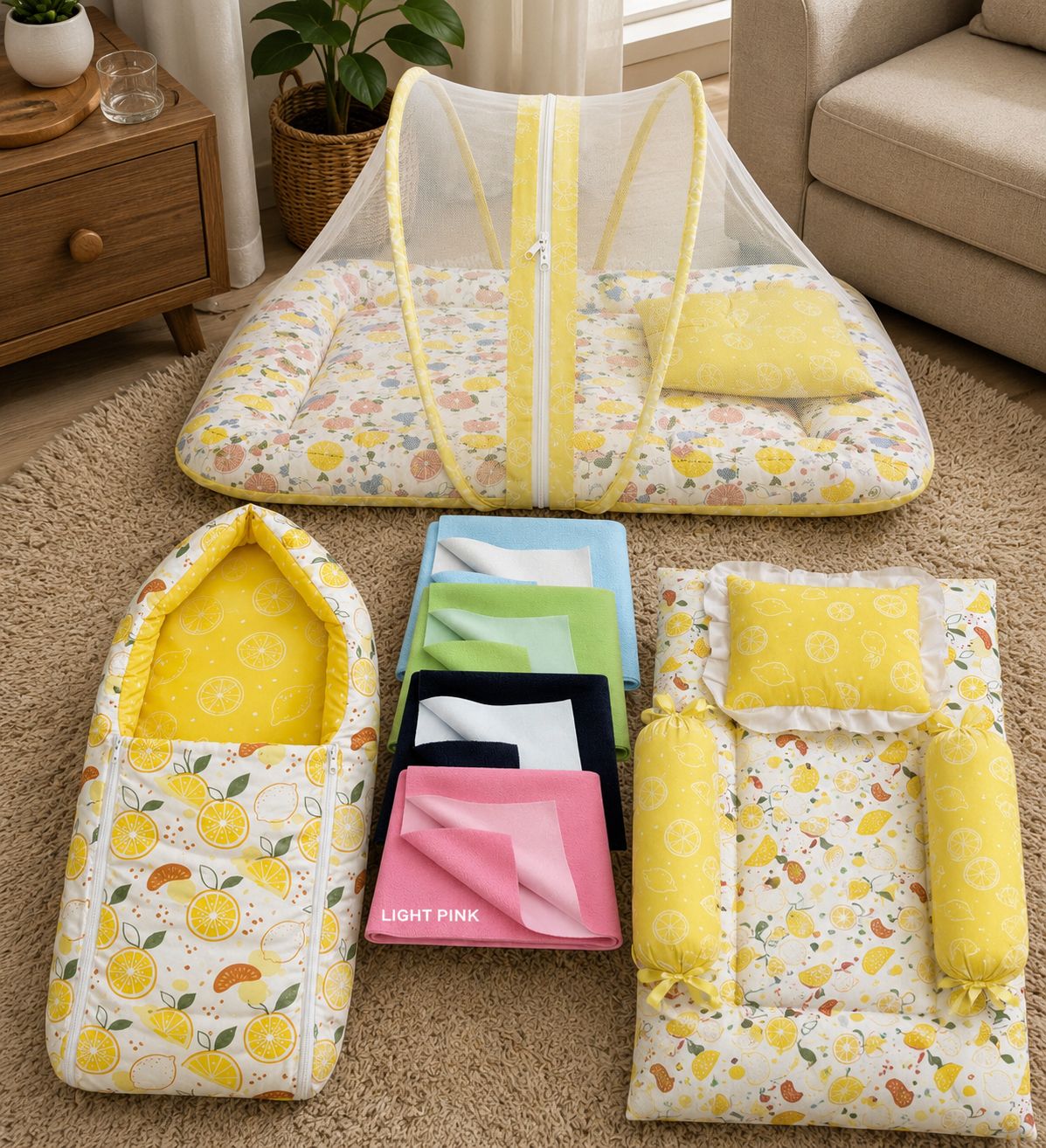 babytoons Cotton Baby Bed Sized Bedding Set-picture-15