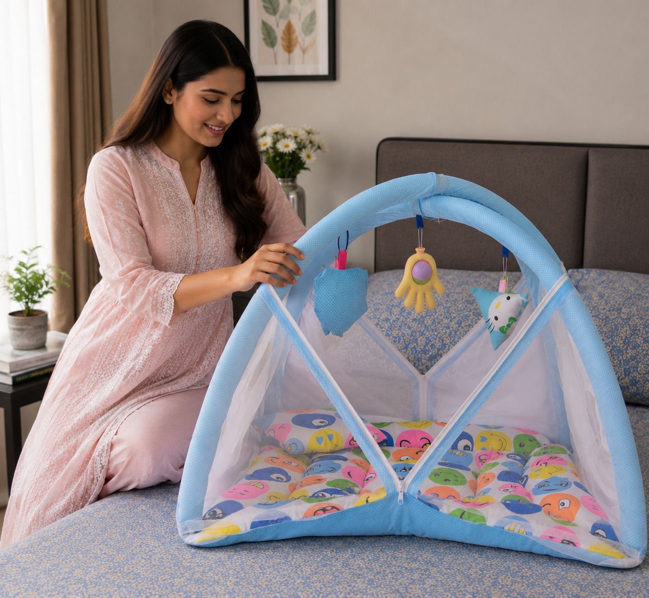 funtus Cotton Baby Bed Sized Bedding Set-picture-30
