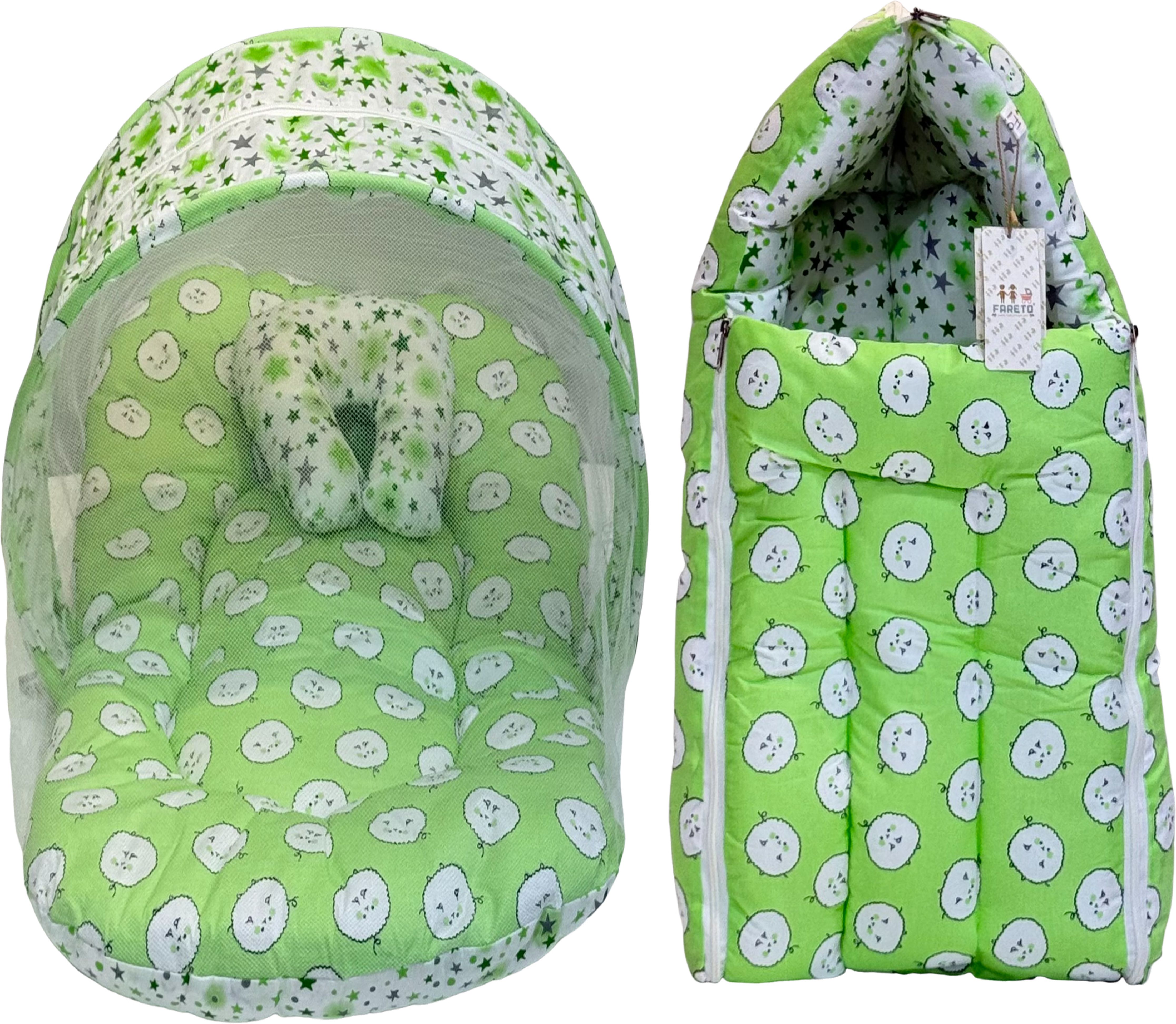 Cotton Baby Bed Sized Bedding Set-image-26