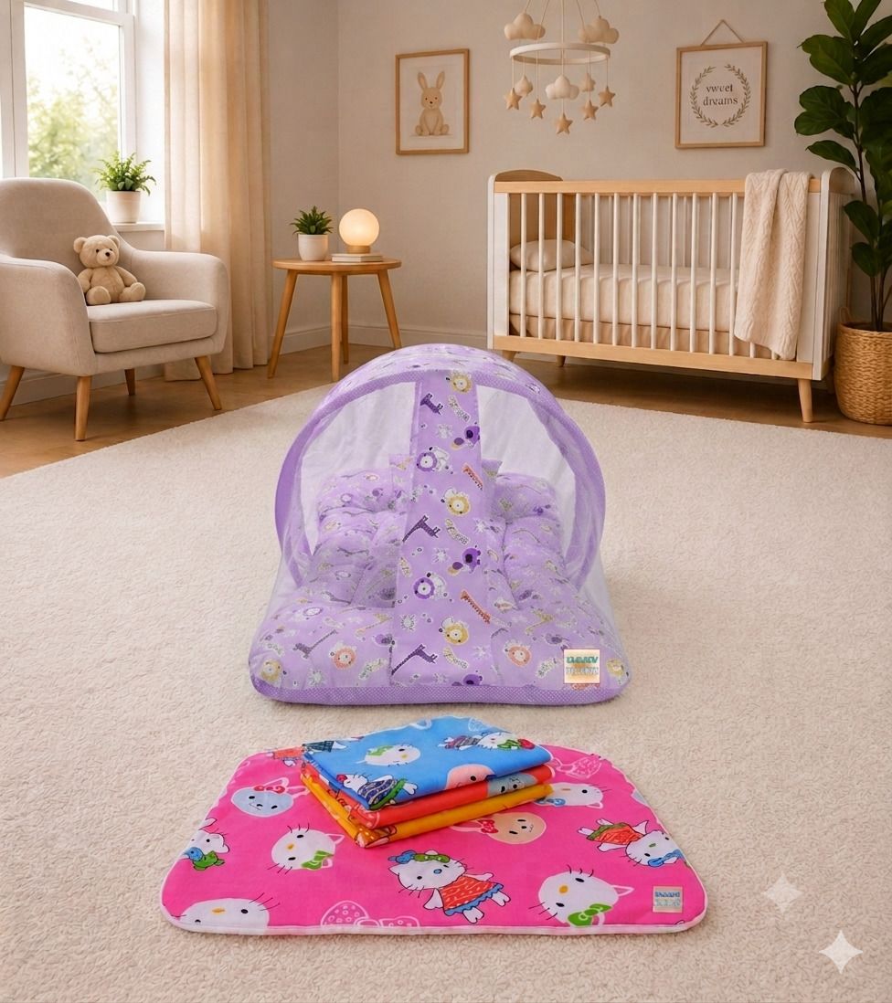 adore stuff Cotton Baby Bed Sized Bedding Set-picture-28