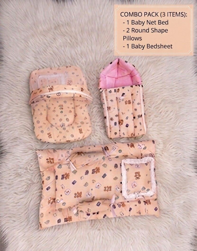 Cotton Baby Bed Sized Bedding Set-image-38