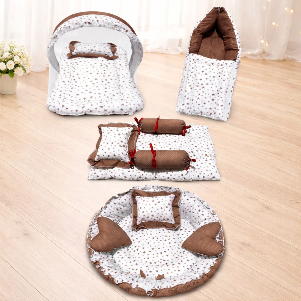 Cotton Baby Bed Sized Bedding Set-image-29