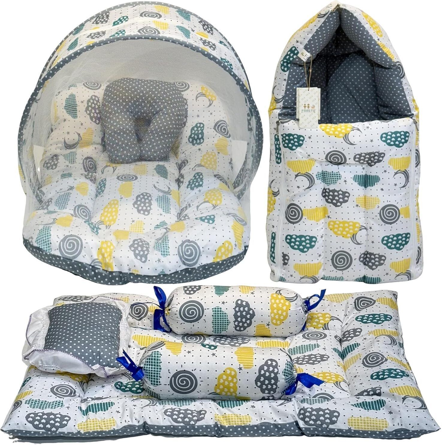 Cotton Baby Bed Sized Bedding Set-image-44