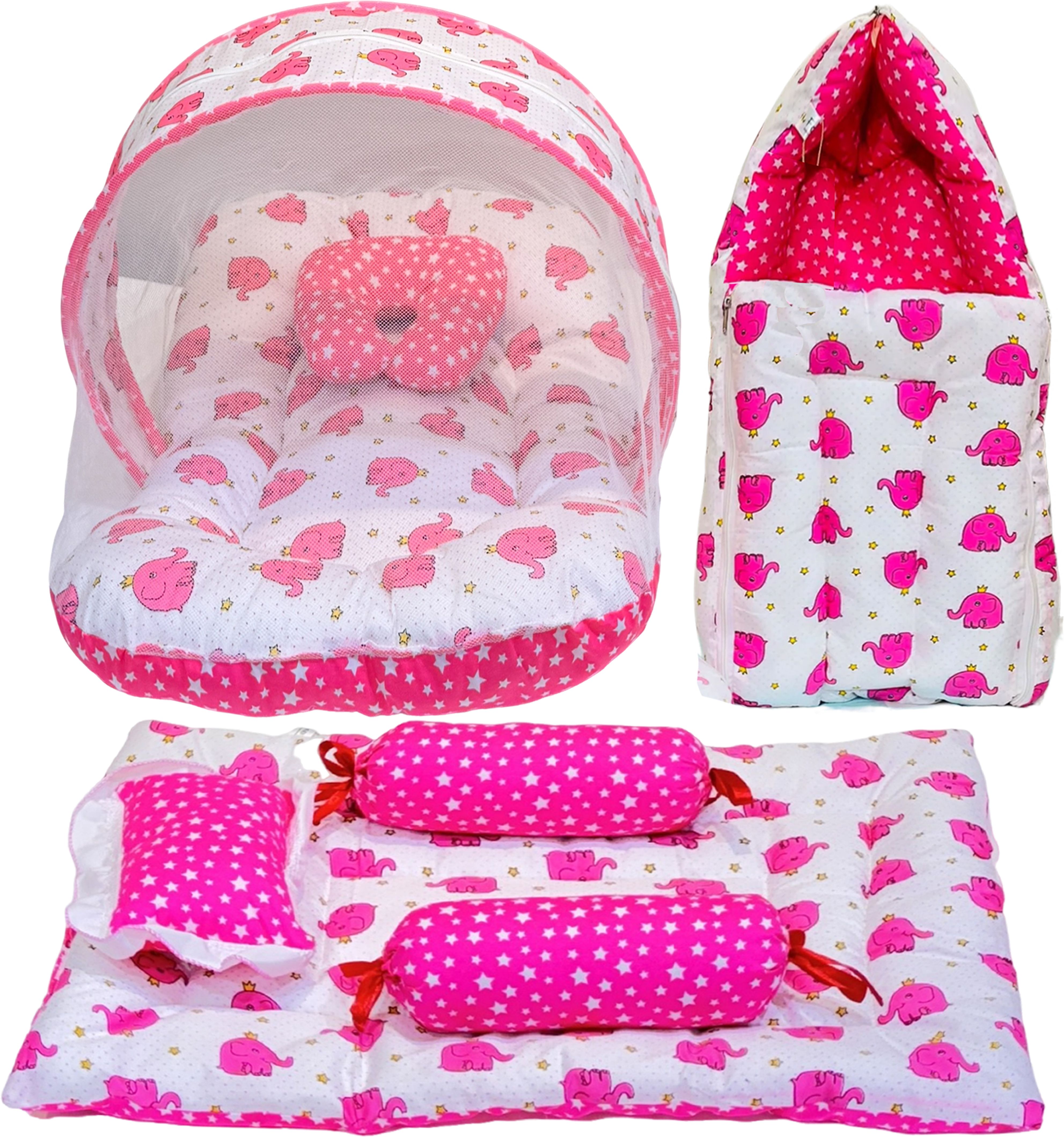 fareto Cotton Baby Bed Sized Bedding Set-picture-34