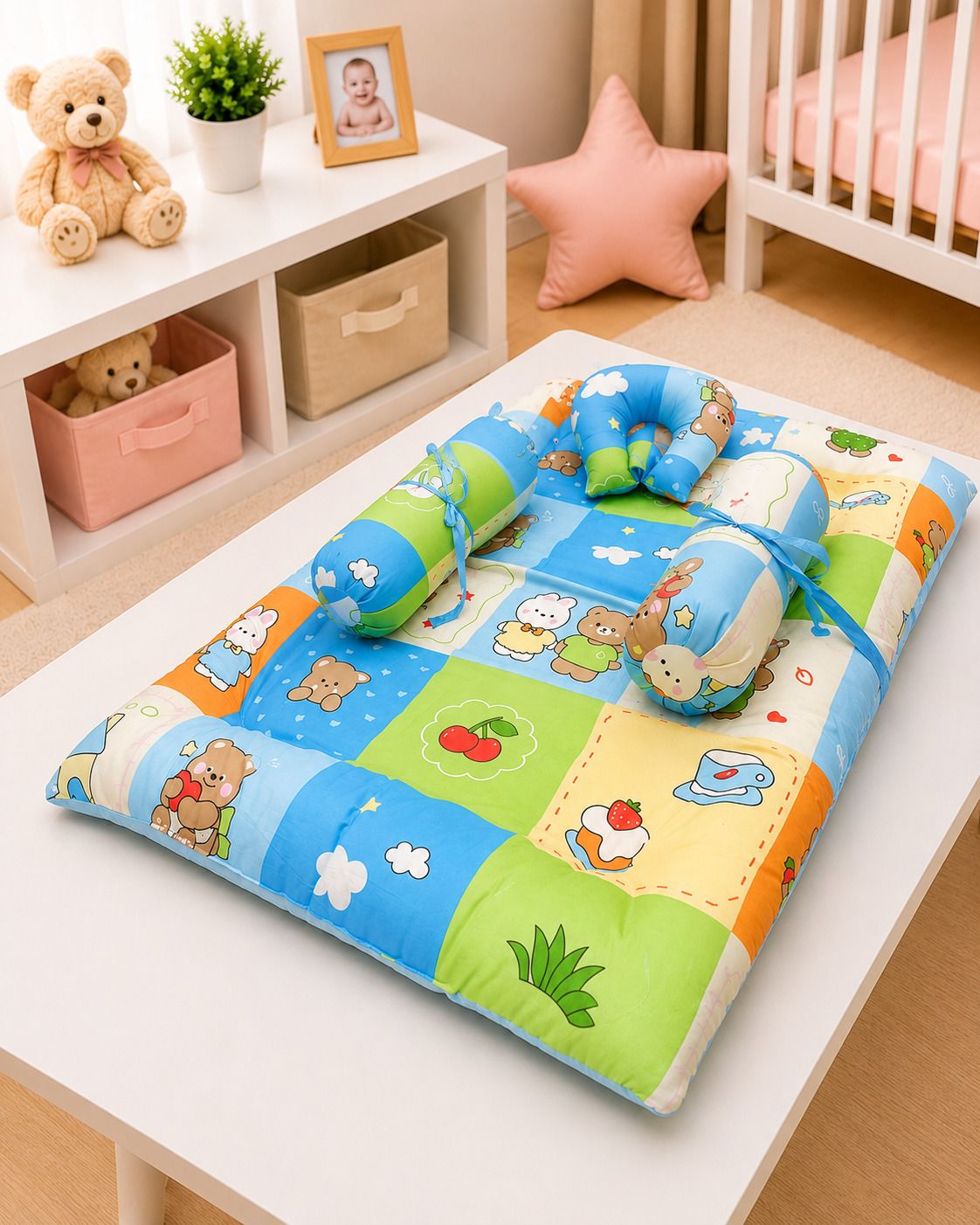baby station Cotton Baby Bed Sized Bedding Set-picture-47
