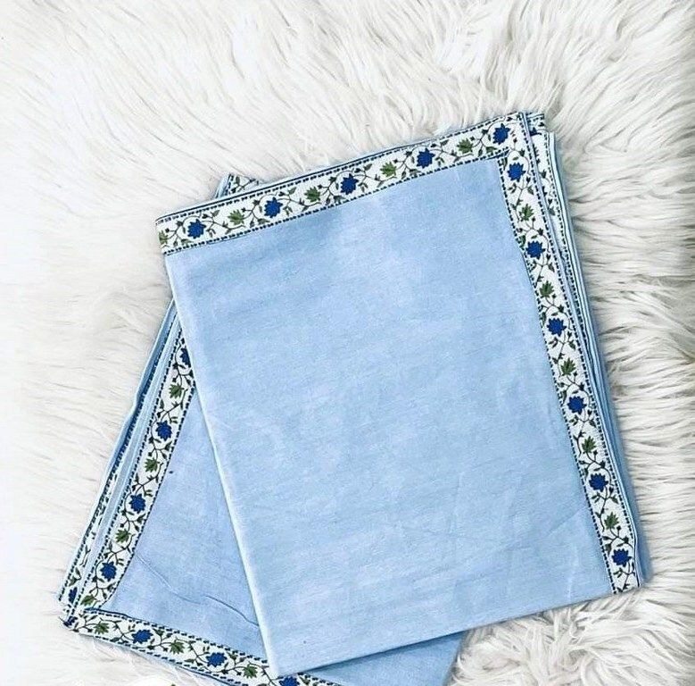 blenzza deco 180 TC Cotton Single Self Design Flat Bedsheet-picture-33