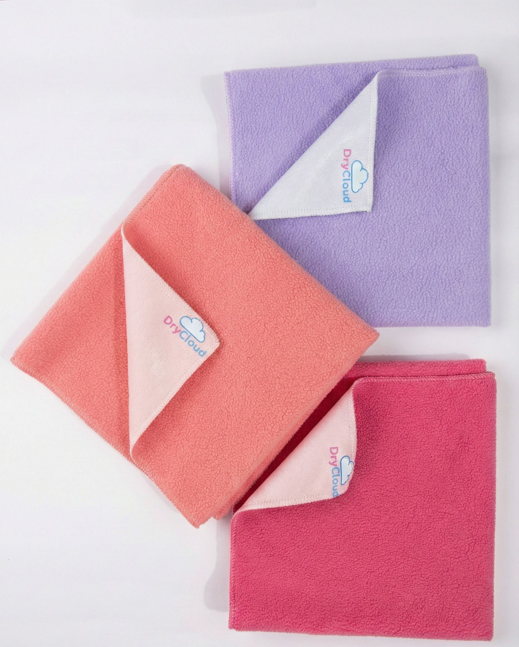 Polycotton Crib Flat 50 TC Solid Bedsheet