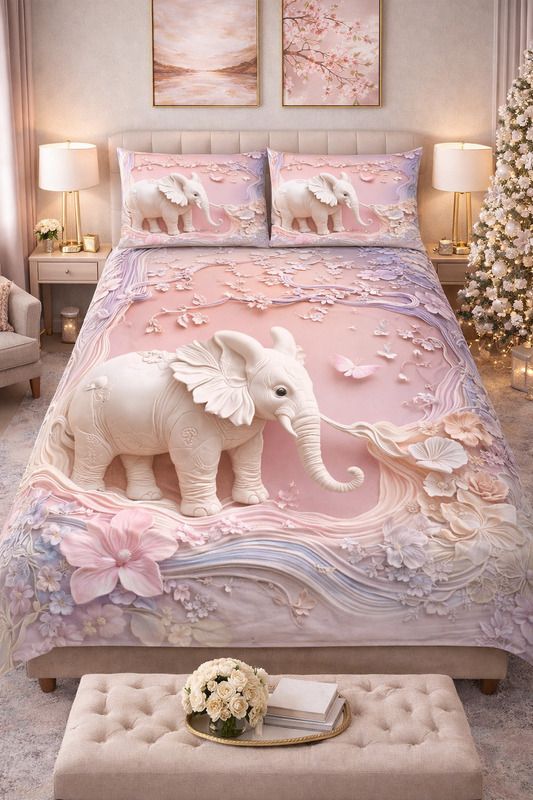 Polycotton King Flat 400 TC 7D Digital Bedsheet