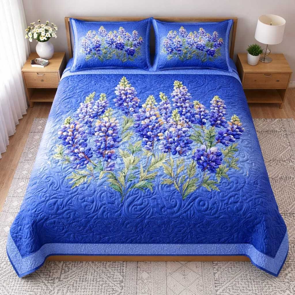 Polycotton Super King Flat 400 TC 7D Digital 1 Summer Bedsheet with 2 Pillow Covers-image-42