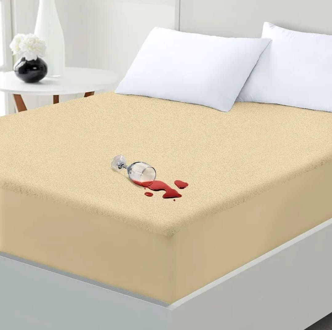 0 TC Polycotton King Solid Flat Bedsheet-image-30