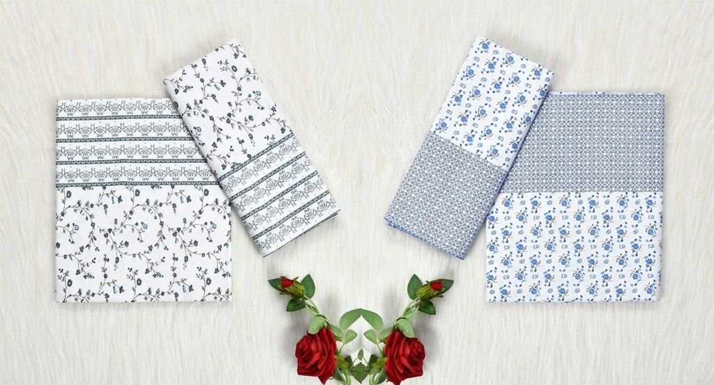 blenzza deco 200 TC Cotton Single Printed Flat Bedsheet-picture-46