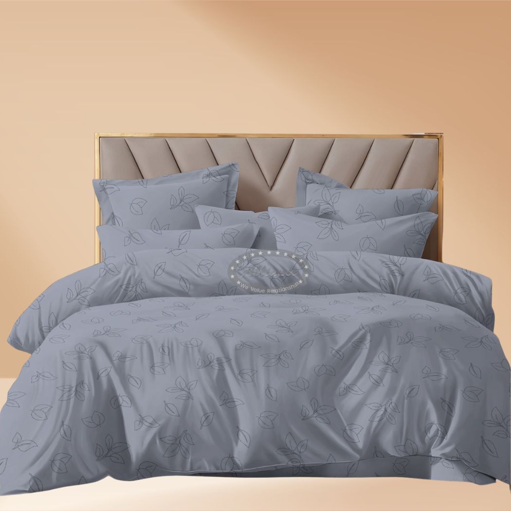 Microfiber Single Flat 300 TC Solid Bedsheet-image-20