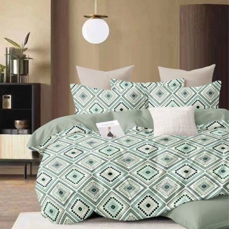 gedlove 200 TC Cotton King Printed Flat Bedsheet-picture-20