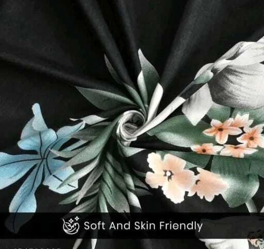Cotton Blend King Flat 300 TC Printed 1 Bedsheet-image-37