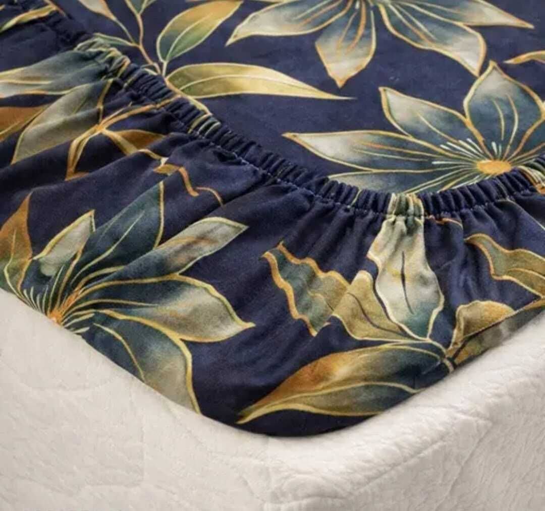 Cotton Blend King Flat 300 TC Printed 1 Bedsheet-image-38